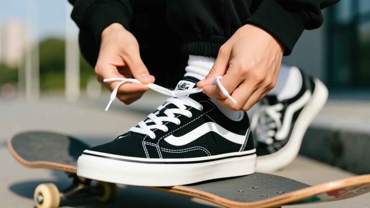 板鞋怎么系鞋带?3种专业级系法解决松垮、压脚背、不对称|贴合高脚背/宽脚/滑板/街拍全场景 第3张 板鞋怎么系鞋带?3种专业级系法解决松垮、压脚背、不对称|贴合高脚背/宽脚/滑板/街拍全场景 第3张