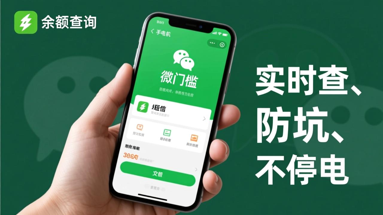 电费余额怎么查询?手机/微信/短信3种零门槛方法,实时查、防坑、不停电 第2张 电费余额怎么查询?手机/微信/短信3种零门槛方法,实时查、防坑、不停电 第2张