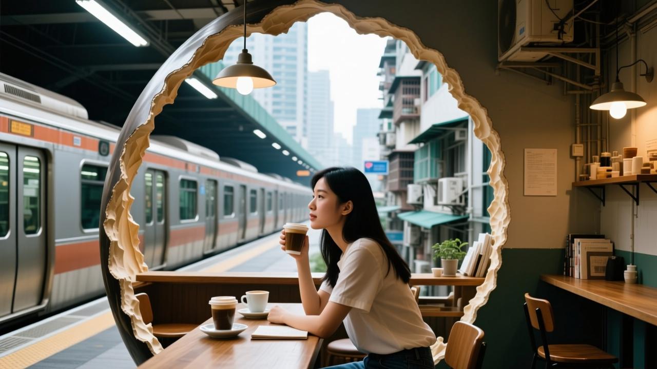 果壳里的城深度解读:李维菁如何用咖啡馆、捷运站与出租屋书写都市女性的精神果壳 第3张 果壳里的城深度解读:李维菁如何用咖啡馆、捷运站与出租屋书写都市女性的精神果壳 第3张