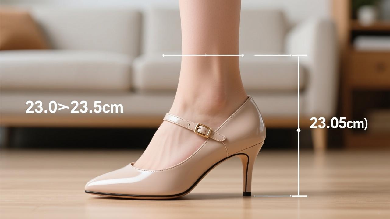 36码多少厘米?揭秘女鞋36码真实脚长范围(23.0–23.5cm)与内长浮动真相 第1张 36码多少厘米?揭秘女鞋36码真实脚长范围(23.0–23.5cm)与内长浮动真相 第1张