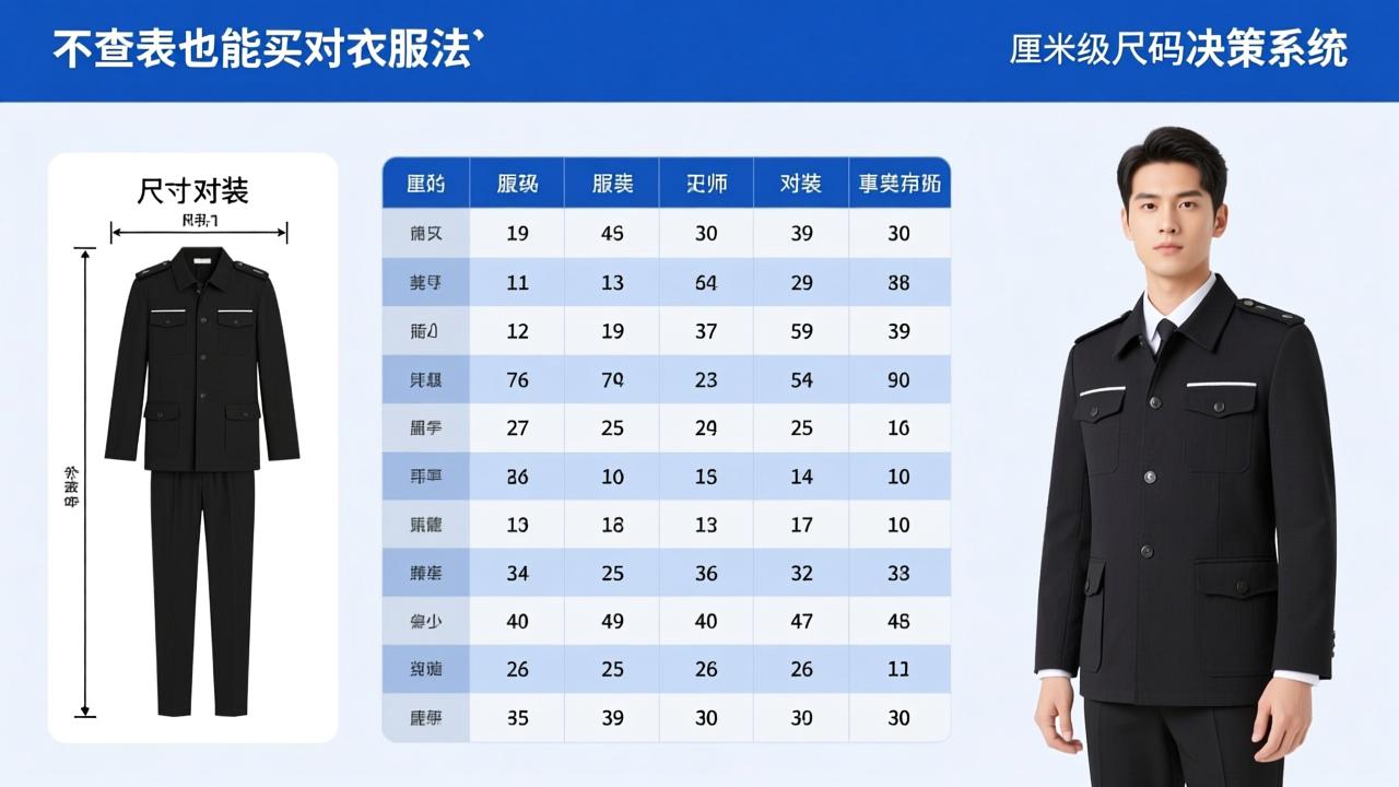 服装尺码对照表真实用法：不查表也能买对衣服的厘米级尺码决策系统