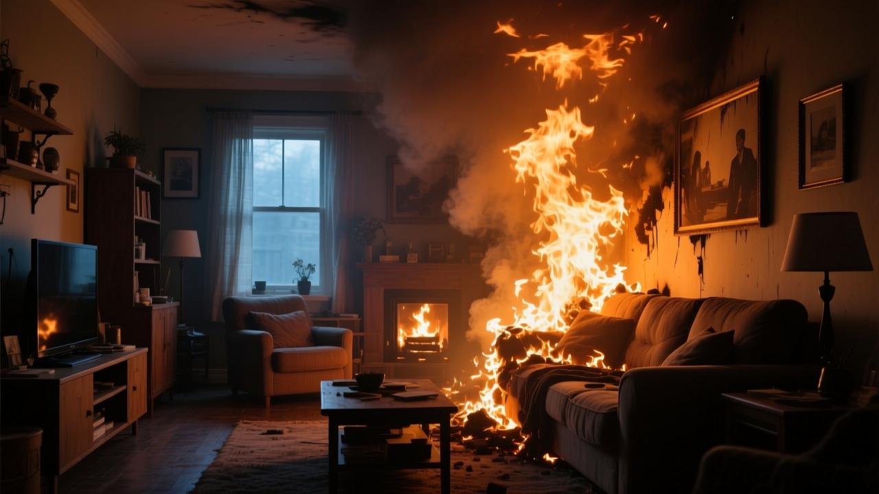 梦见家里起火是什么意思？不是凶兆，而是潜意识在帮你松动卡住的人生