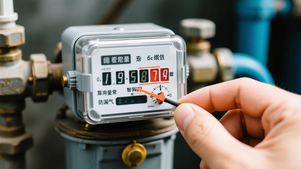 煤气表怎么看？手把手教您识别数字式/指针式/智能表读数、算用量、查异常、防漏气（附实操避坑指南）