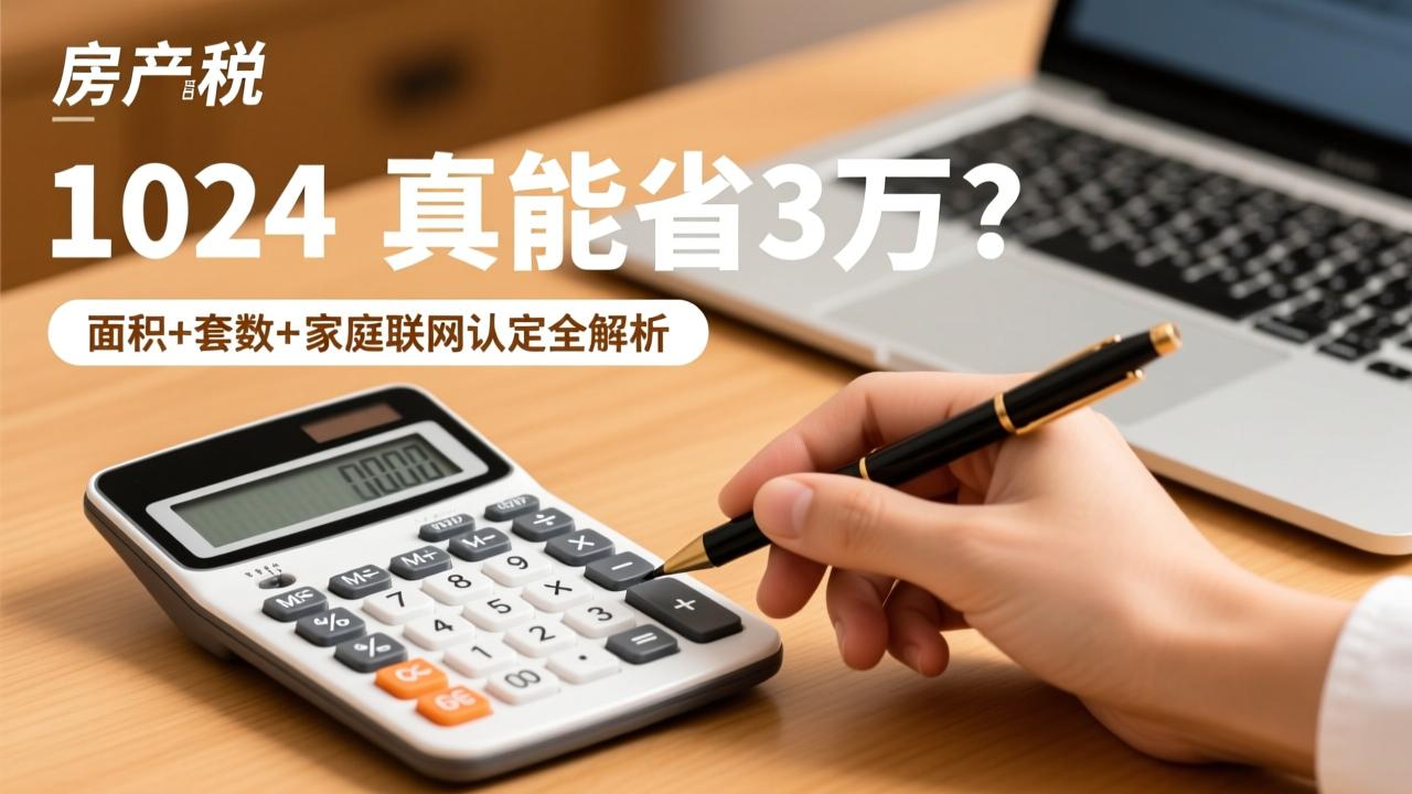 2024房产购置税怎么算？首套房契税1%真能省3万？面积+套数+家庭联网认定全解析  第1张