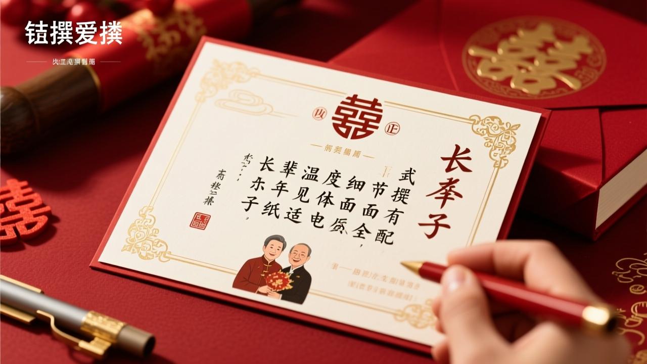 儿子结婚请柬怎么写？长辈亲撰指南：庄重有温度、细节见体面、电子纸质全适配  第2张