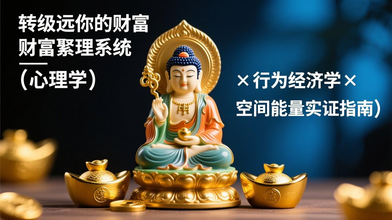 怎么转运招财?不是拜神摆件,而是升级你的财富操作系统(心理学×行为经济学×空间能量实证指南) 第3张 怎么转运招财?不是拜神摆件,而是升级你的财富操作系统(心理学×行为经济学×空间能量实证指南) 第3张