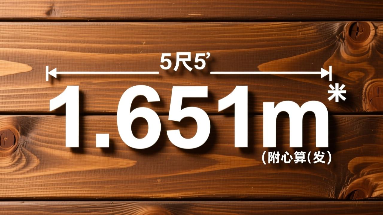 五尺五是多少米?5英尺5英寸精确换算1.651米(附心算技巧与文化解析) 第2张 五尺五是多少米?5英尺5英寸精确换算1.651米(附心算技巧与文化解析) 第2张