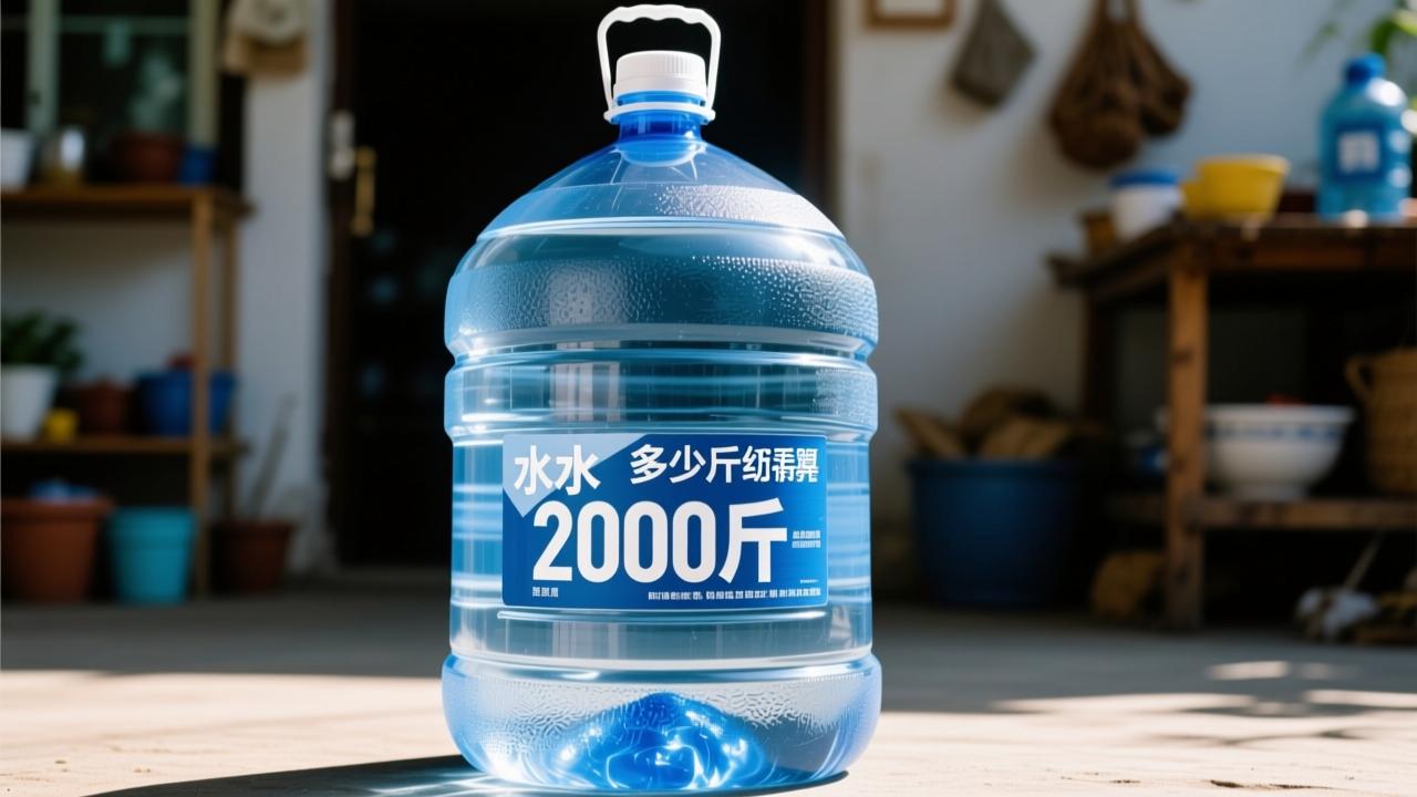 一吨水多少斤？2000斤不是估算而是生活可感的重量  第1张