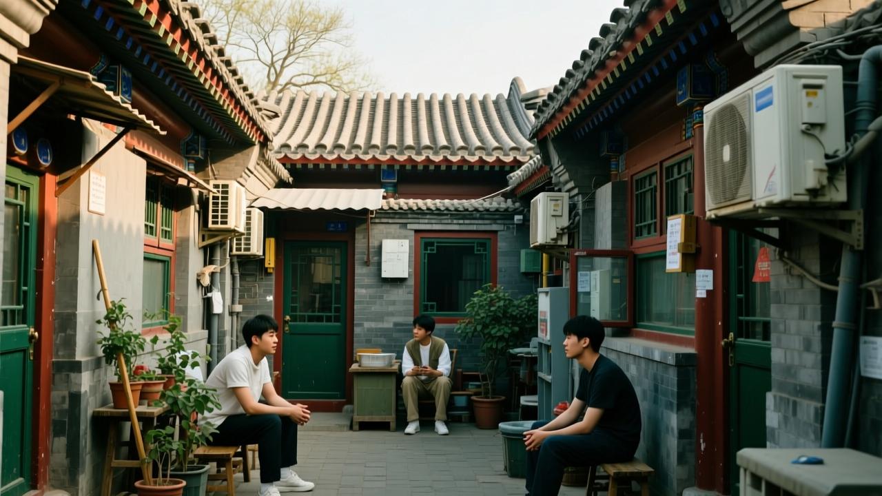 奇葩四合院:一部戳中北京老城生存真相的现实主义神剧|产权困局、共生院改造与胡同青年的喘息空间 第3张 奇葩四合院:一部戳中北京老城生存真相的现实主义神剧|产权困局、共生院改造与胡同青年的喘息空间 第3张