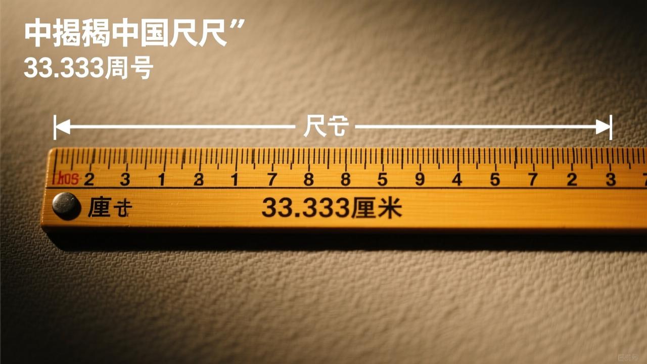 1尺是多少厘米？揭秘中国市尺33.333厘米的来龙去脉与日常速算技巧  第2张