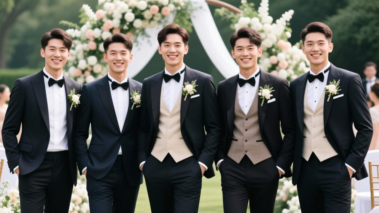 伴郎穿什么衣服?3次伴郎+8场婚礼实战总结:按婚礼风格、季节、体型选西装的底层逻辑 第2张 伴郎穿什么衣服?3次伴郎+8场婚礼实战总结:按婚礼风格、季节、体型选西装的底层逻辑 第2张