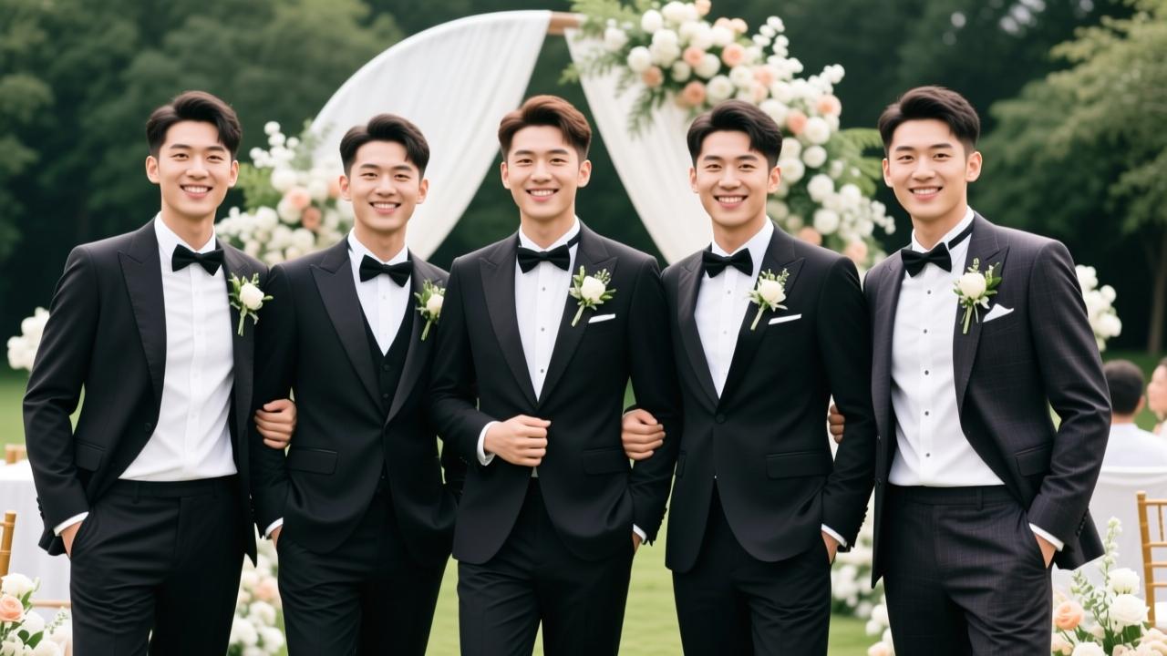 伴郎穿什么衣服?3次伴郎+8场婚礼实战总结:按婚礼风格、季节、体型选西装的底层逻辑 第3张 伴郎穿什么衣服?3次伴郎+8场婚礼实战总结:按婚礼风格、季节、体型选西装的底层逻辑 第3张