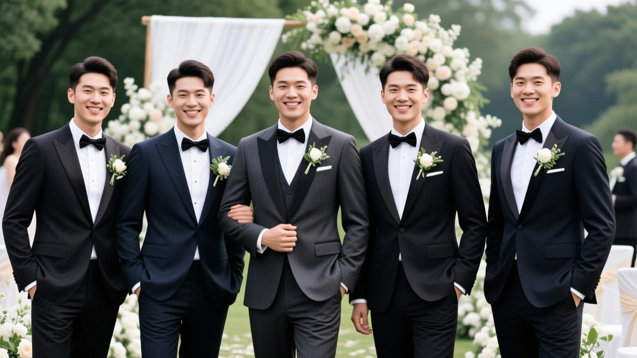 伴郎穿什么衣服?3次伴郎+8场婚礼实战总结:按婚礼风格、季节、体型选西装的底层逻辑 第4张 伴郎穿什么衣服?3次伴郎+8场婚礼实战总结:按婚礼风格、季节、体型选西装的底层逻辑 第4张