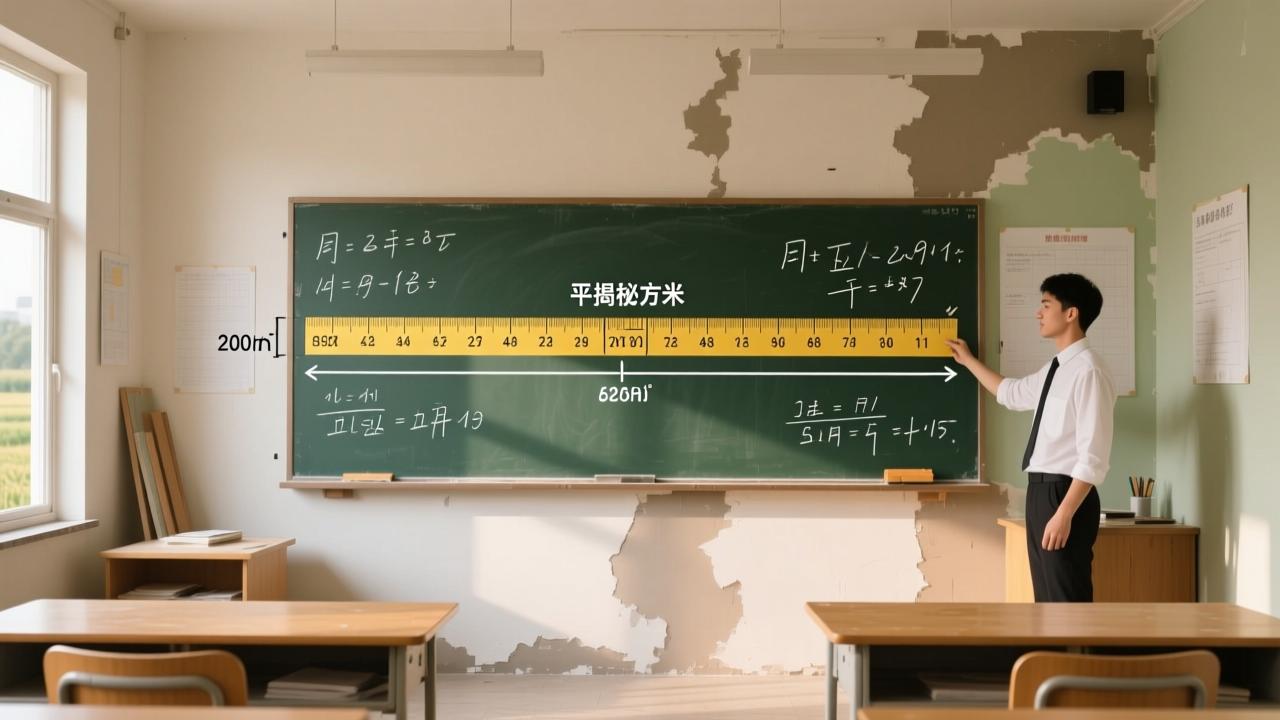 一米是多少平方？揭秘长度与面积单位混淆的真相及装修/农业/教学实用换算方法