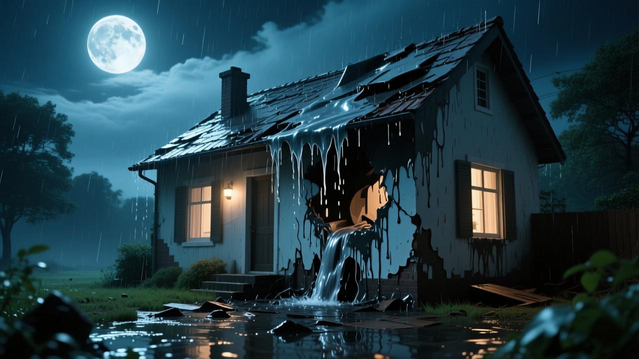 梦见房屋漏水是什么意思？心理学与周公解梦双视角解析情绪泄漏的真实信号  第2张