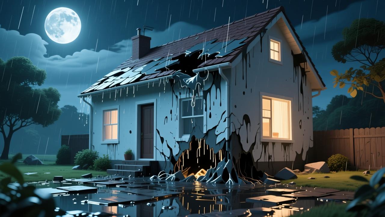 梦见房屋漏水是什么意思？心理学与周公解梦双视角解析情绪泄漏的真实信号  第3张