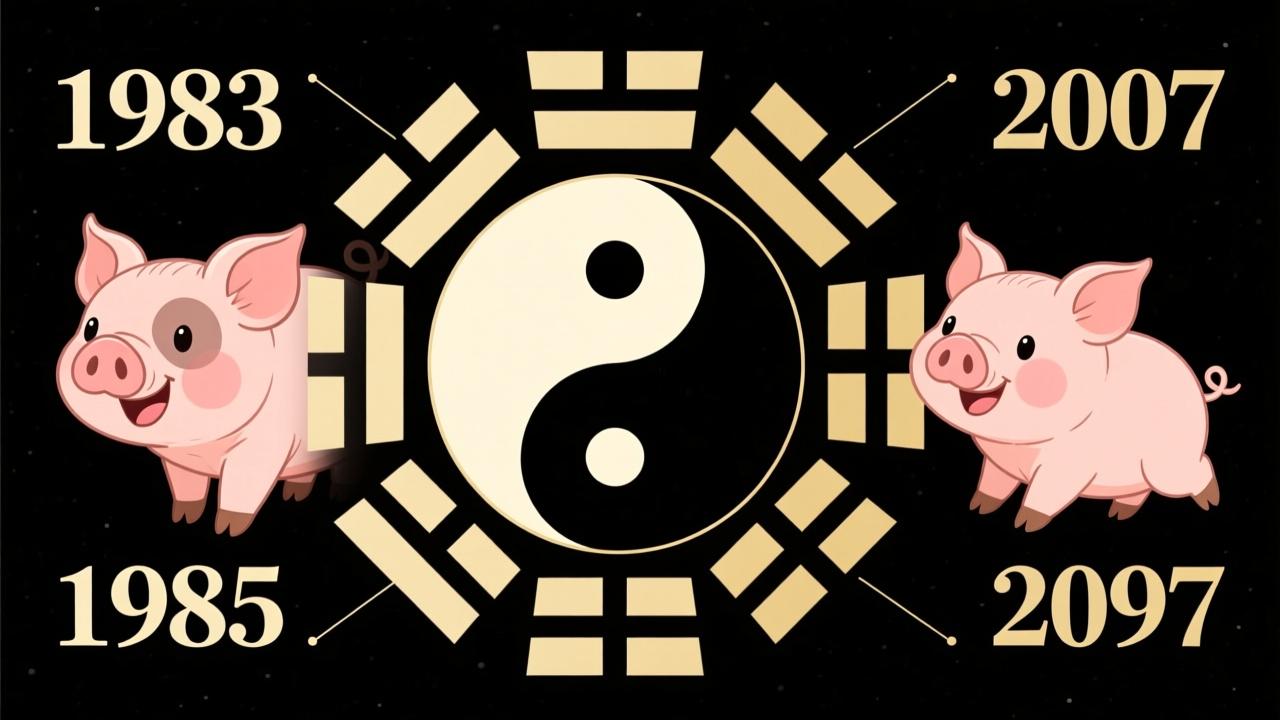 猪属什么五行？揭秘1983、1995、2007年出生属猪人的命运差异