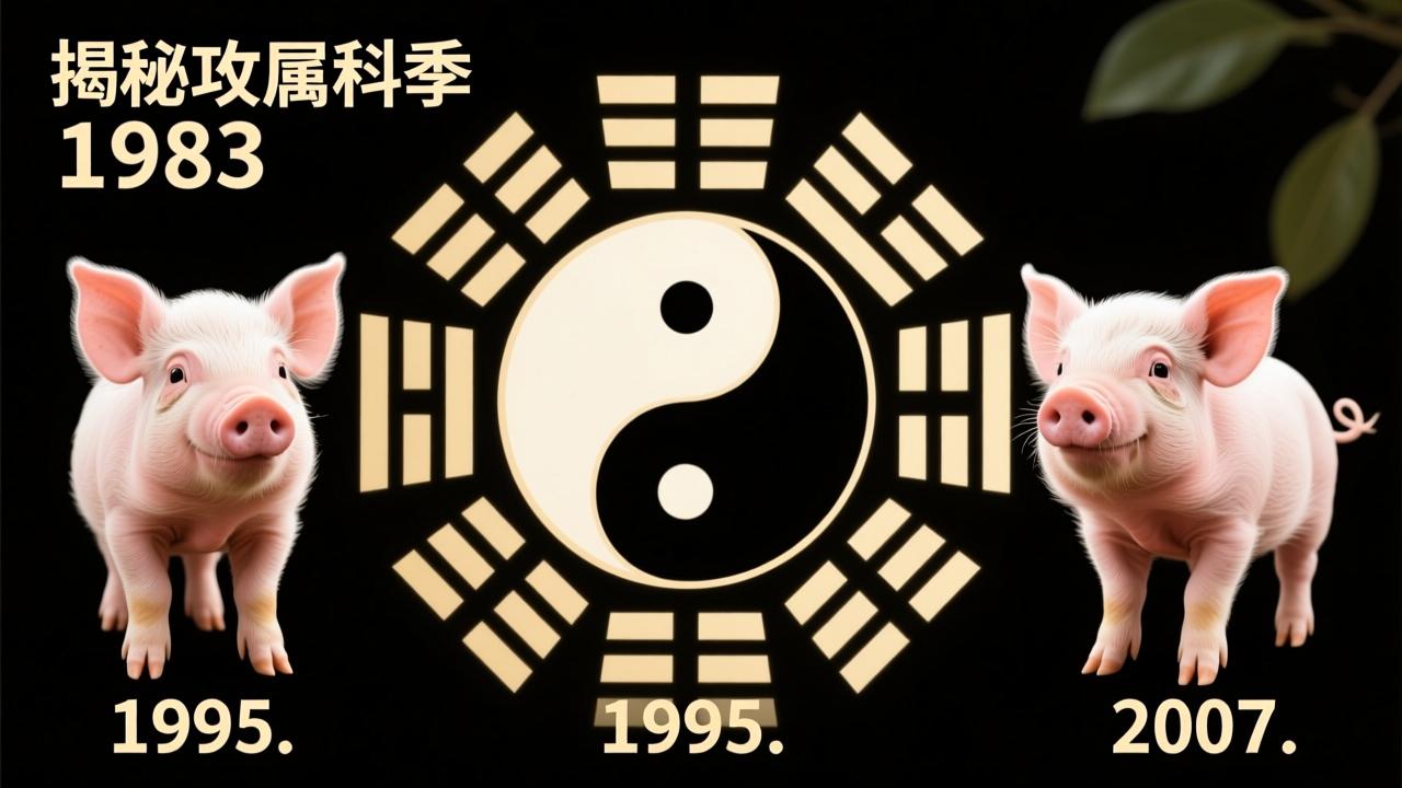 猪属什么五行？揭秘1983、1995、2007年出生属猪人的命运差异  第2张