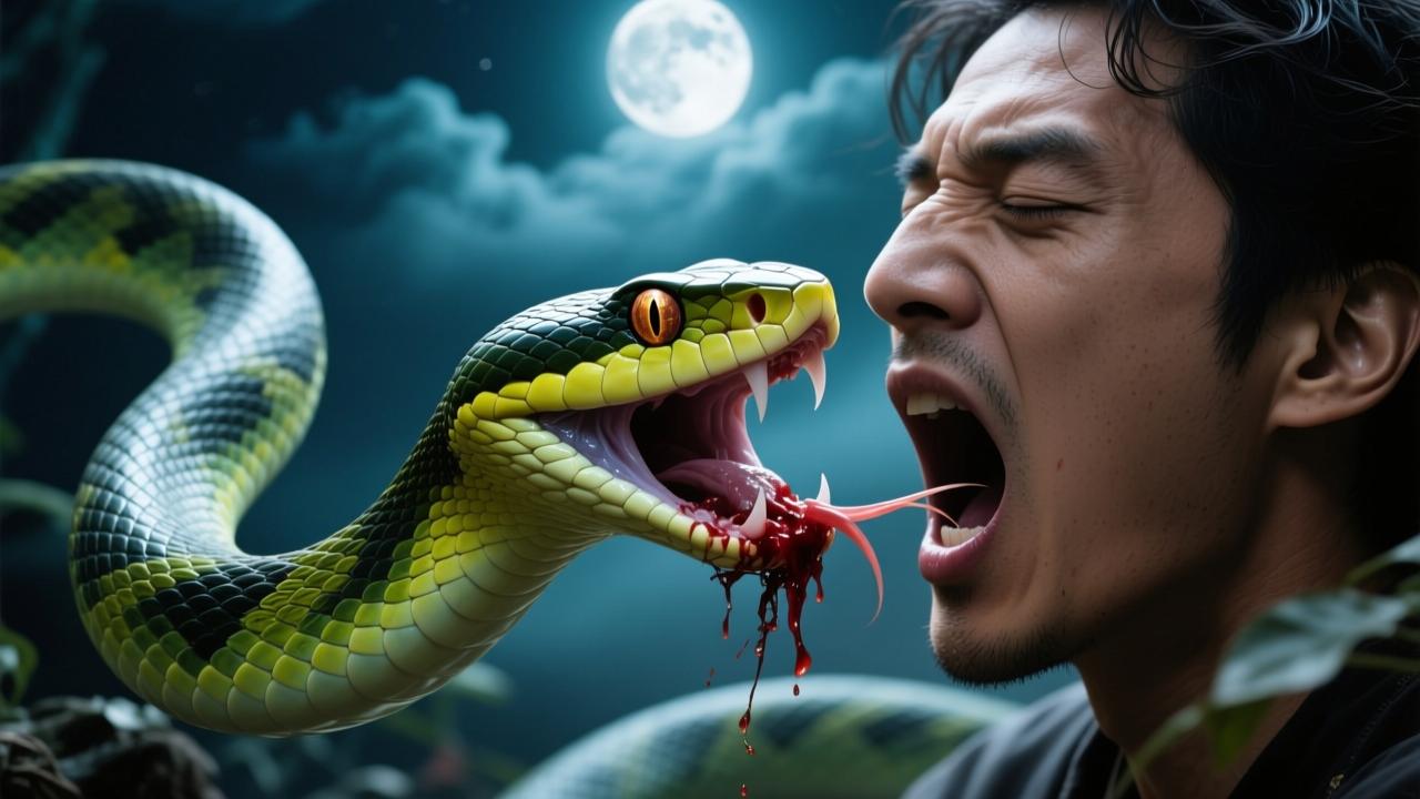 梦见被大蛇咬意味着什么？揭秘梦境背后的潜意识警告与心理启示  第3张