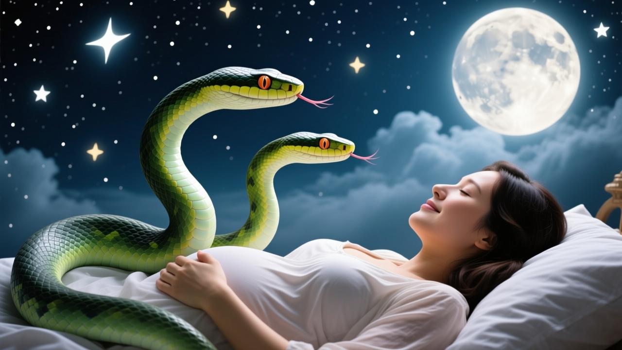 已婚女人梦见蛇是怎么回事？5种梦境解析揭示婚姻、健康与内心真相