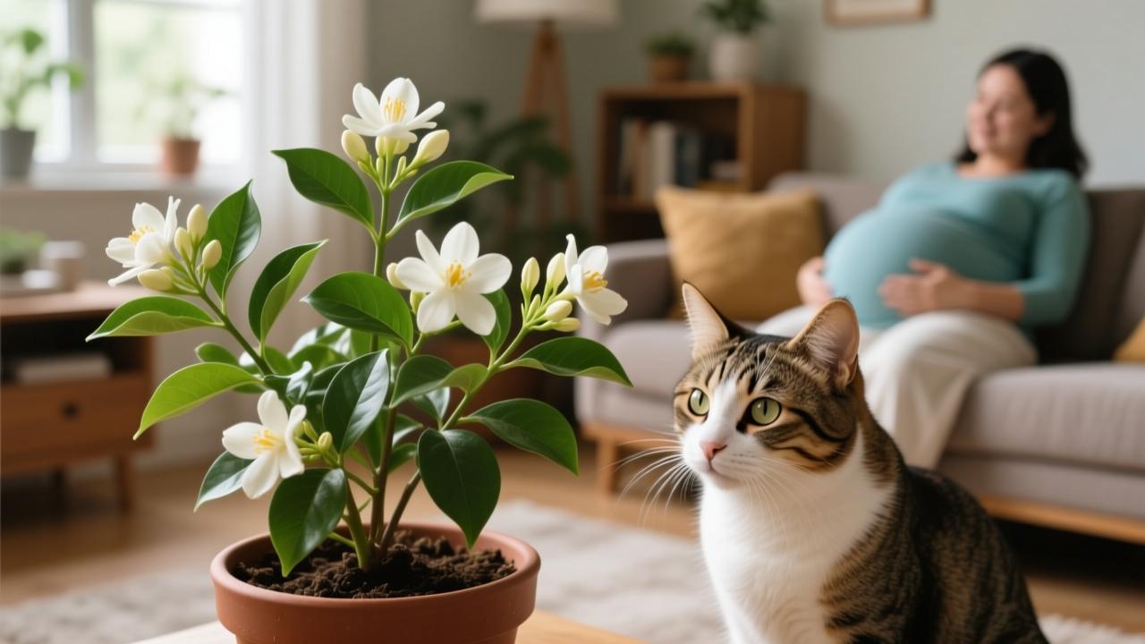 茉莉花有毒吗?真相揭秘:家里养它安全吗,对猫狗和孕妇有影响吗 第3张 茉莉花有毒吗?真相揭秘:家里养它安全吗,对猫狗和孕妇有影响吗 第3张