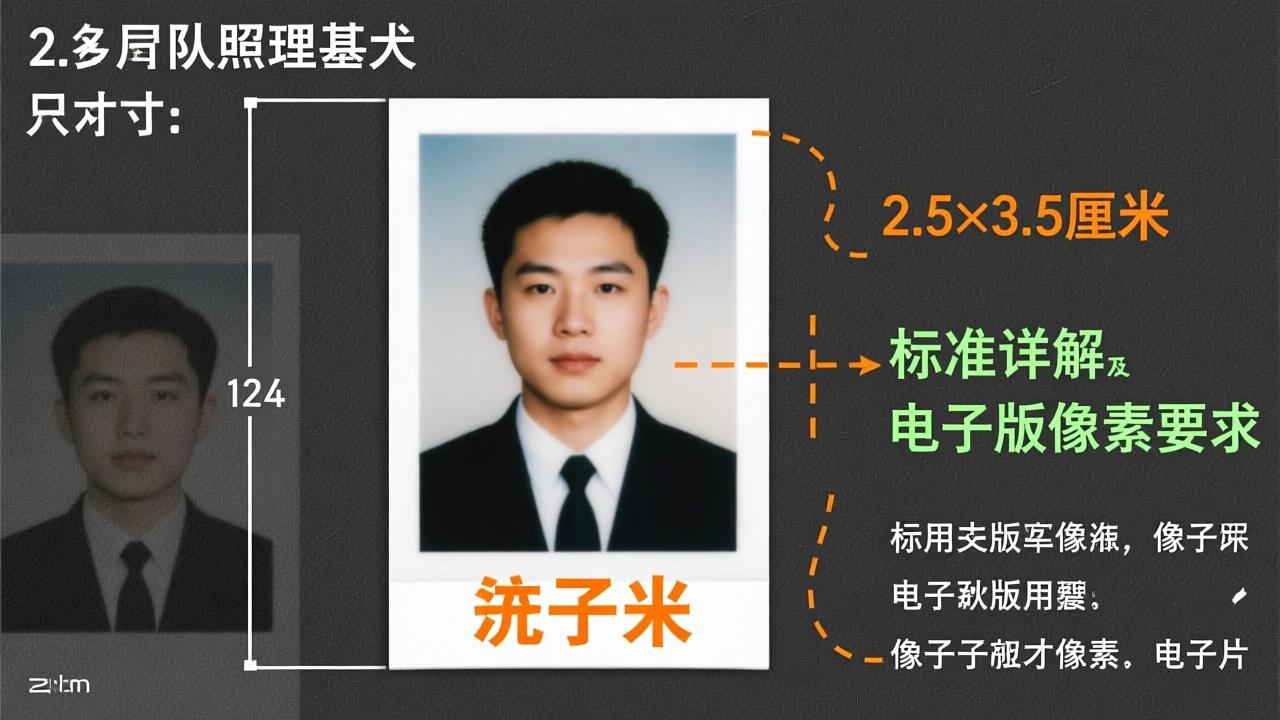 一寸照片尺寸多大?2.5×3.5厘米标准详解及电子版像素要求 第2张 一寸照片尺寸多大?2.5×3.5厘米标准详解及电子版像素要求 第2张