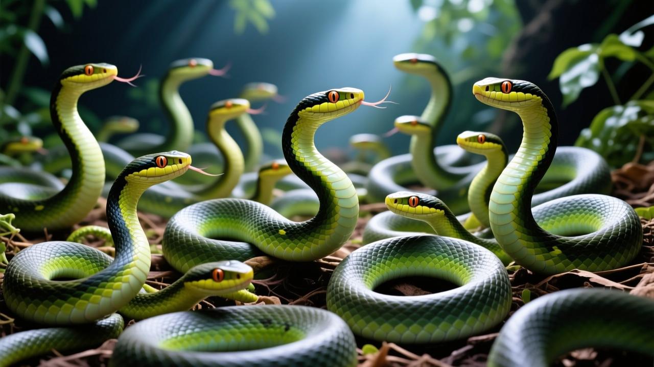 做梦梦到很多蛇是怎么回事？揭秘频繁梦见蛇的深层心理含义