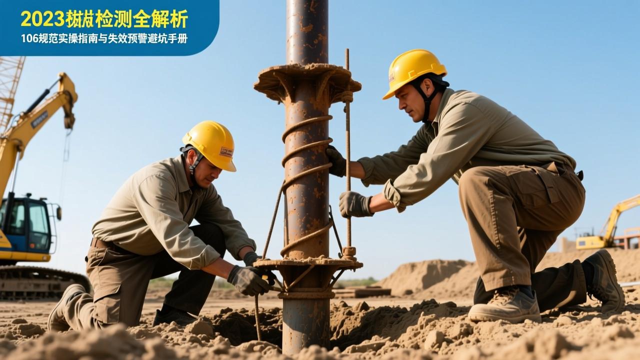 抗拔桩检测全解析：2023新版JGJ 106规范实操指南与失效预警避坑手册