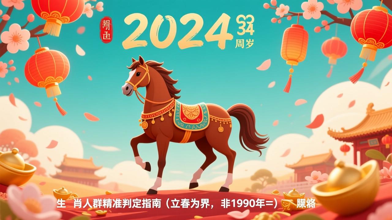 34属什么？2024年34周岁人群生肖精准判定指南（立春为界，非1990年=马）  第2张