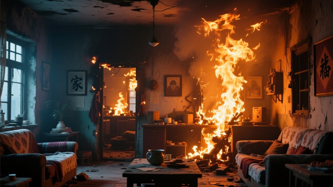 梦见家里着火了是什么意思?心理学×民俗学双视角深度解析:不是凶兆,而是内心‘家’在通风报信 第2张 梦见家里着火了是什么意思?心理学×民俗学双视角深度解析:不是凶兆,而是内心‘家’在通风报信 第2张