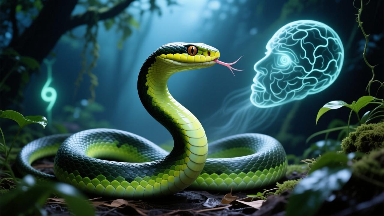 梦见蛇代表什么？深度解析蛇梦的3大心理信号与5种常见情境的真实含义  第2张