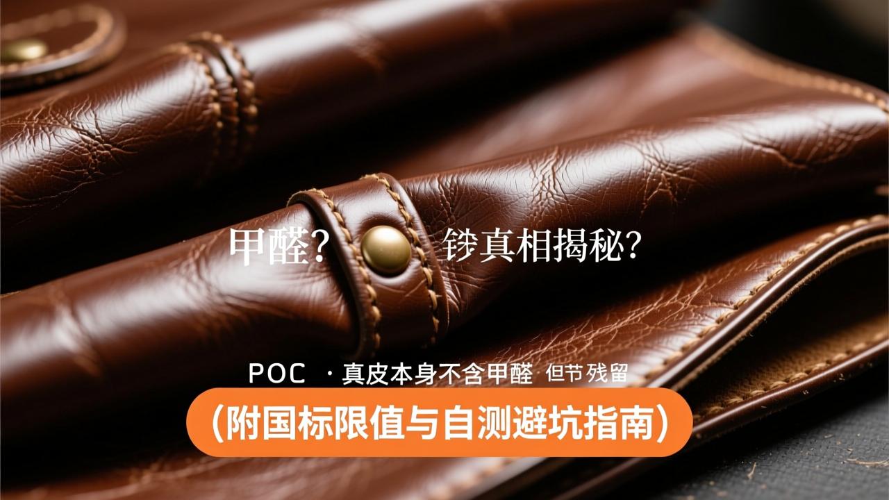 皮革有甲醛吗？真相揭秘：真皮本身不含甲醛，但加工环节易残留（附国标限值与自测避坑指南）  第2张