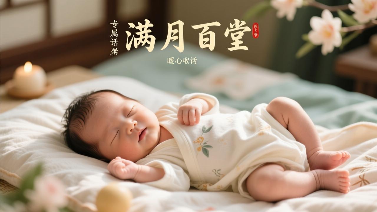 新生儿的祝福语｜满月百日专属暖心话术，口语化+亲情向+古风款全收录