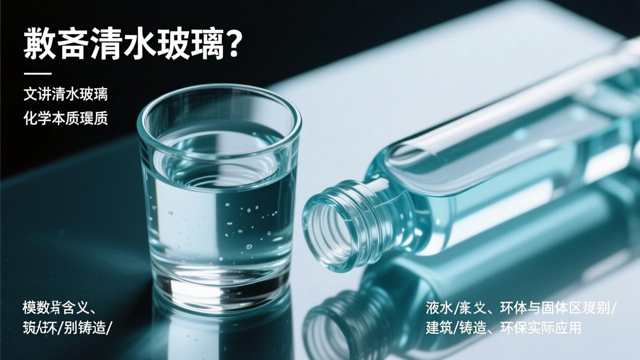 水玻璃是什么？一文讲清水玻璃的化学本质、模数含义、液体与固体区别及建筑/铸造/环保实际应用