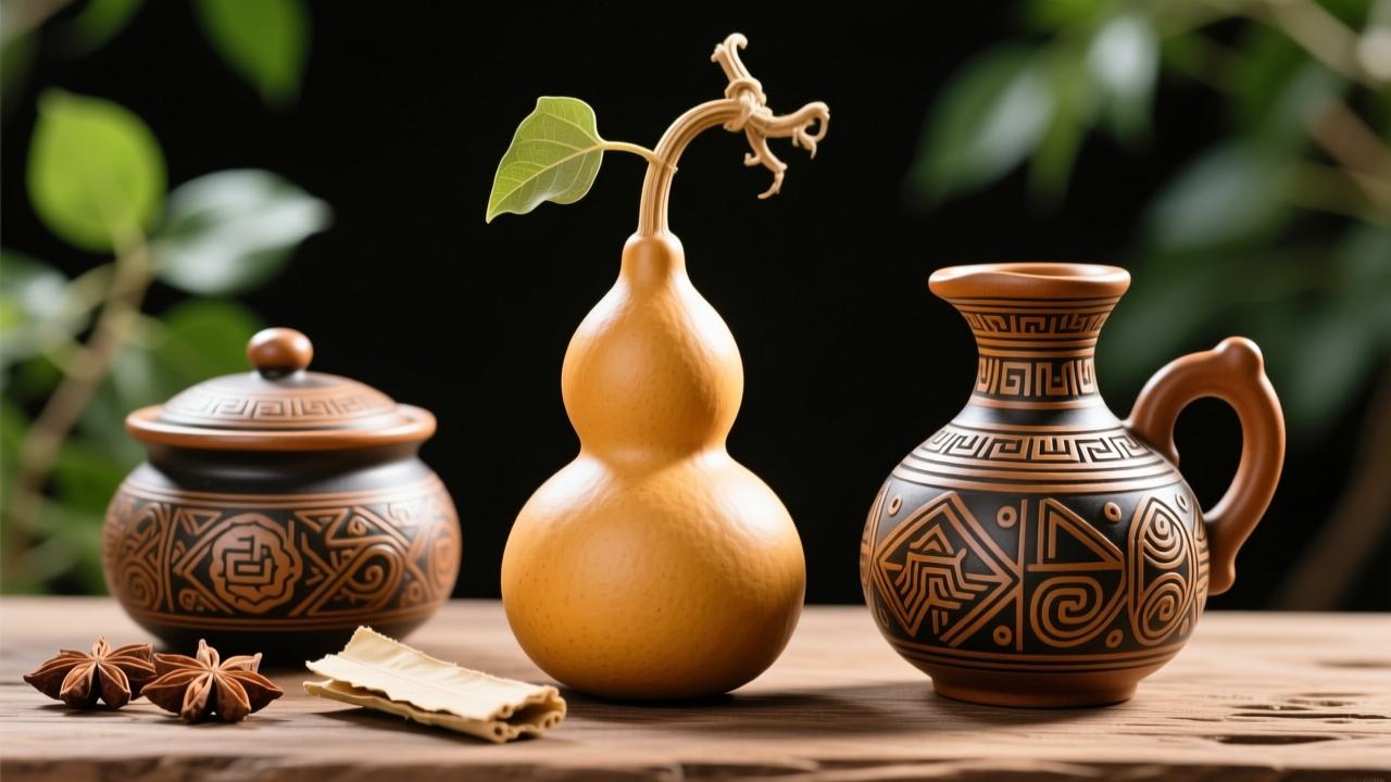 葫芦的用途有哪些?从药用价值、生活容器、非遗工艺到现代生态应用全解析 第2张 葫芦的用途有哪些?从药用价值、生活容器、非遗工艺到现代生态应用全解析 第2张