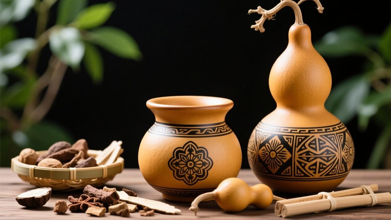 葫芦的用途有哪些?从药用价值、生活容器、非遗工艺到现代生态应用全解析 第3张 葫芦的用途有哪些?从药用价值、生活容器、非遗工艺到现代生态应用全解析 第3张