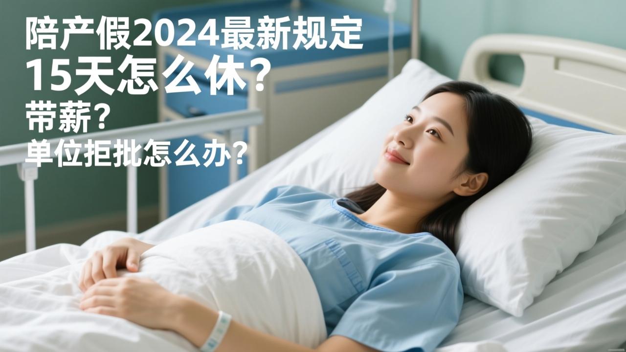 江苏陪产假2024最新规定：15天怎么休？带薪吗？单位拒批怎么办？  第1张
