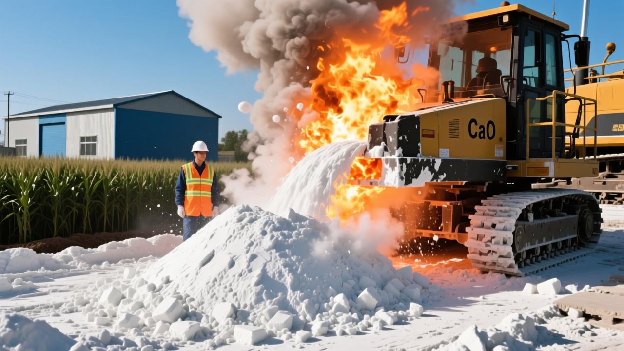 生石灰是什么？一文讲透CaO的化学本质、煅烧原理、水化爆炸反应与建筑/农业/食品级安全应用  第2张