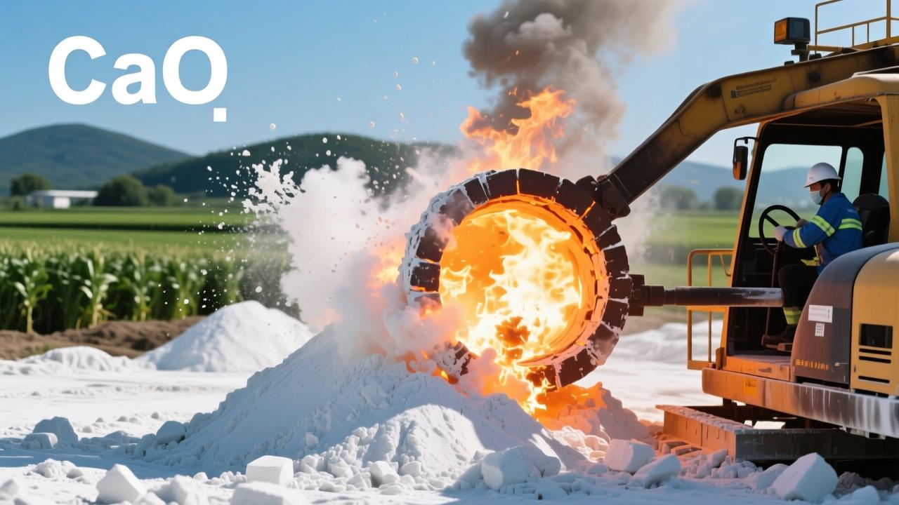 生石灰是什么？一文讲透CaO的化学本质、煅烧原理、水化爆炸反应与建筑/农业/食品级安全应用  第3张