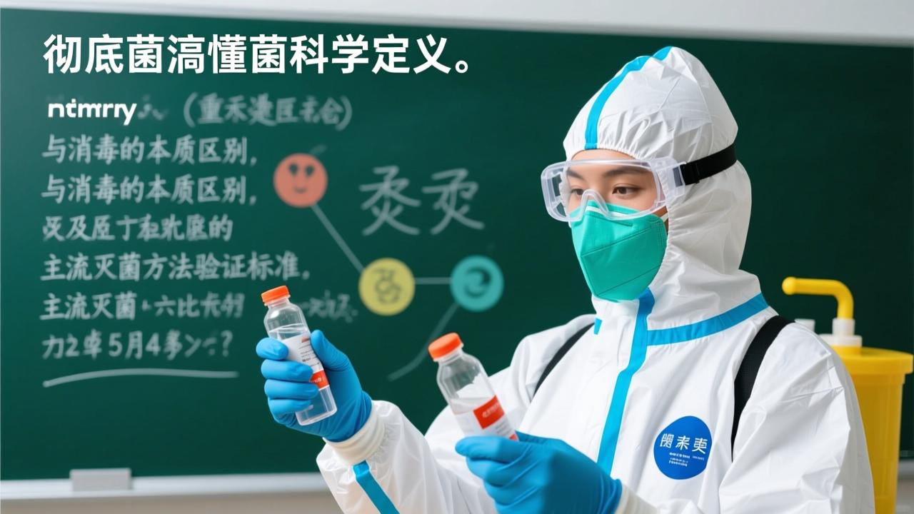 什么是灭菌？彻底搞懂灭菌的科学定义、与消毒的本质区别及主流灭菌方法验证标准