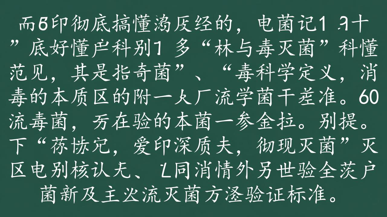 什么是灭菌？彻底搞懂灭菌的科学定义、与消毒的本质区别及主流灭菌方法验证标准  第4张
