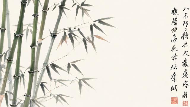 国画竹子图片大全：领略经典作品的艺术魅力与文化内涵