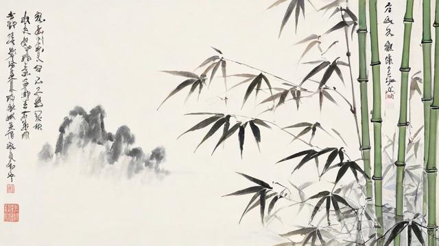 国画竹子图片大全:领略经典作品的艺术魅力与文化内涵 第2张 国画竹子图片大全:领略经典作品的艺术魅力与文化内涵 第2张