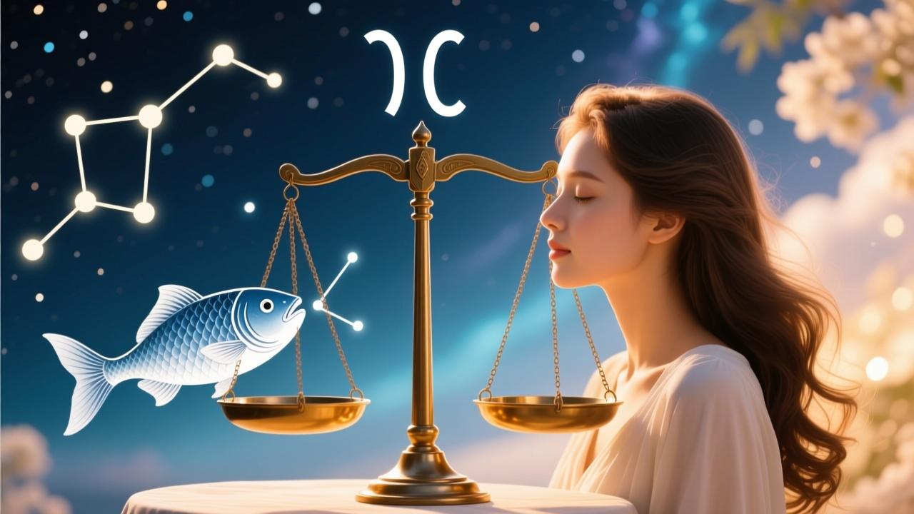 天秤座和双鱼座配对真相：理性与感性的灵魂能否长久相爱