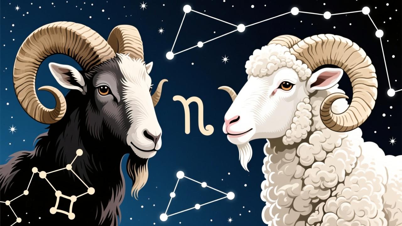 摩羯座和白羊座配对真相：性格相反却能互补的星座组合