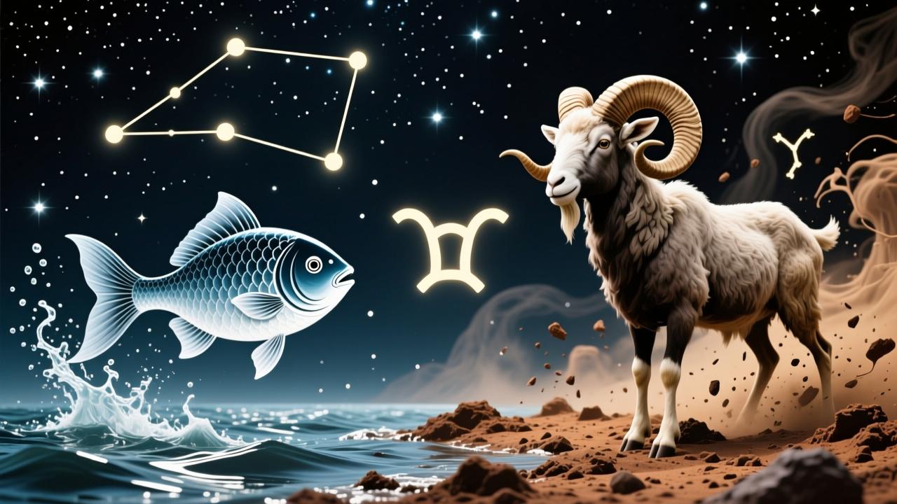 双鱼座和摩羯座配吗?揭秘水与土的星座组合如何从冲突走向互补  第2张 双鱼座和摩羯座配吗?揭秘水与土的星座组合如何从冲突走向互补  第2张