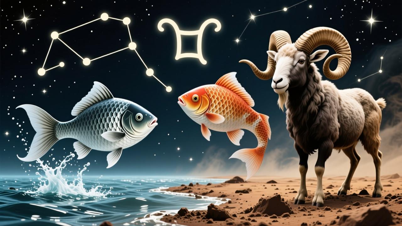 双鱼座和摩羯座配吗?揭秘水与土的星座组合如何从冲突走向互补  第3张 双鱼座和摩羯座配吗?揭秘水与土的星座组合如何从冲突走向互补  第3张