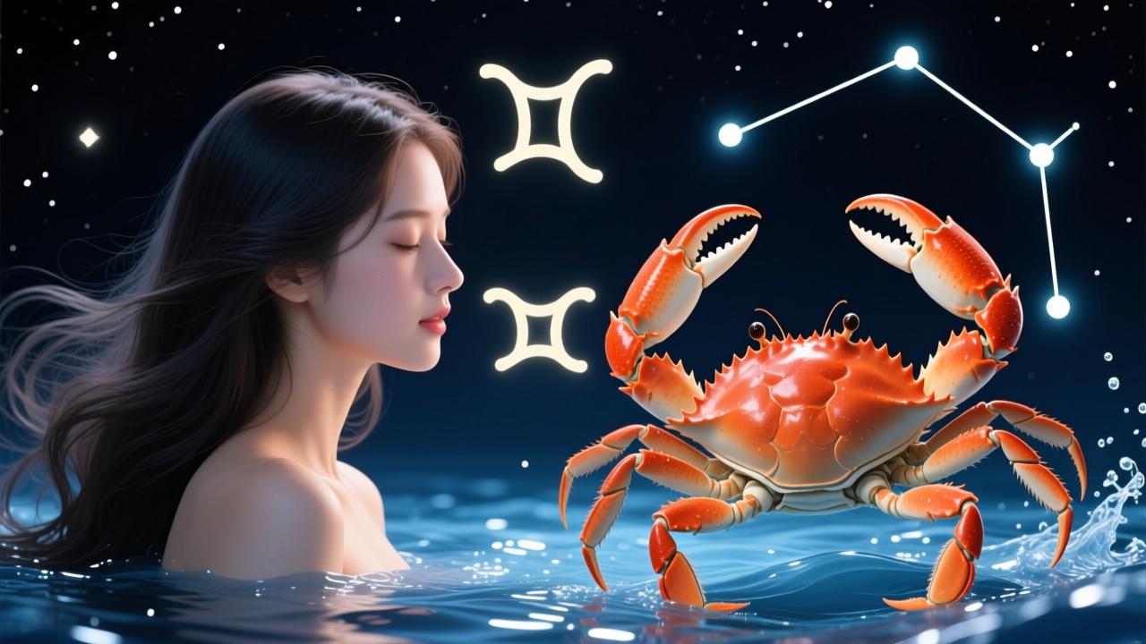 双子座和巨蟹座配吗？揭秘风象与水象星座的互补情感密码