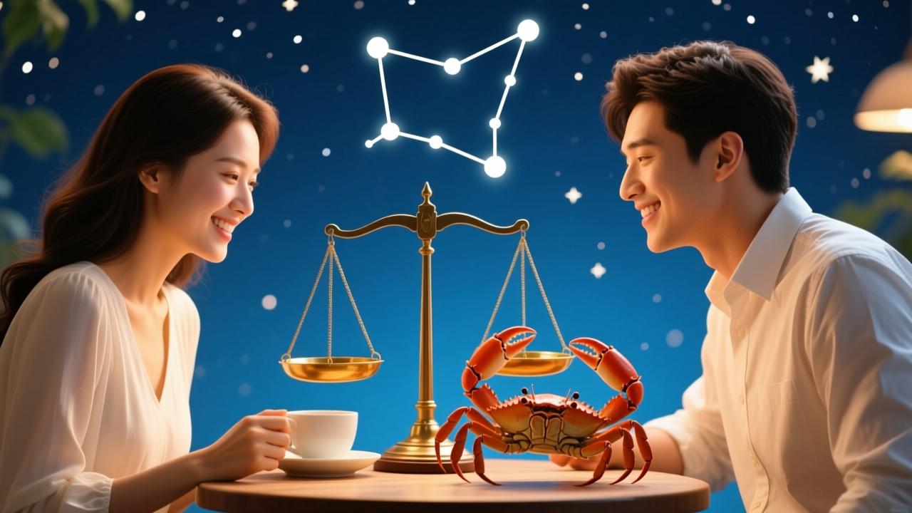天秤座和巨蟹座配吗？深度解析性格互补与情感兼容的相处之道