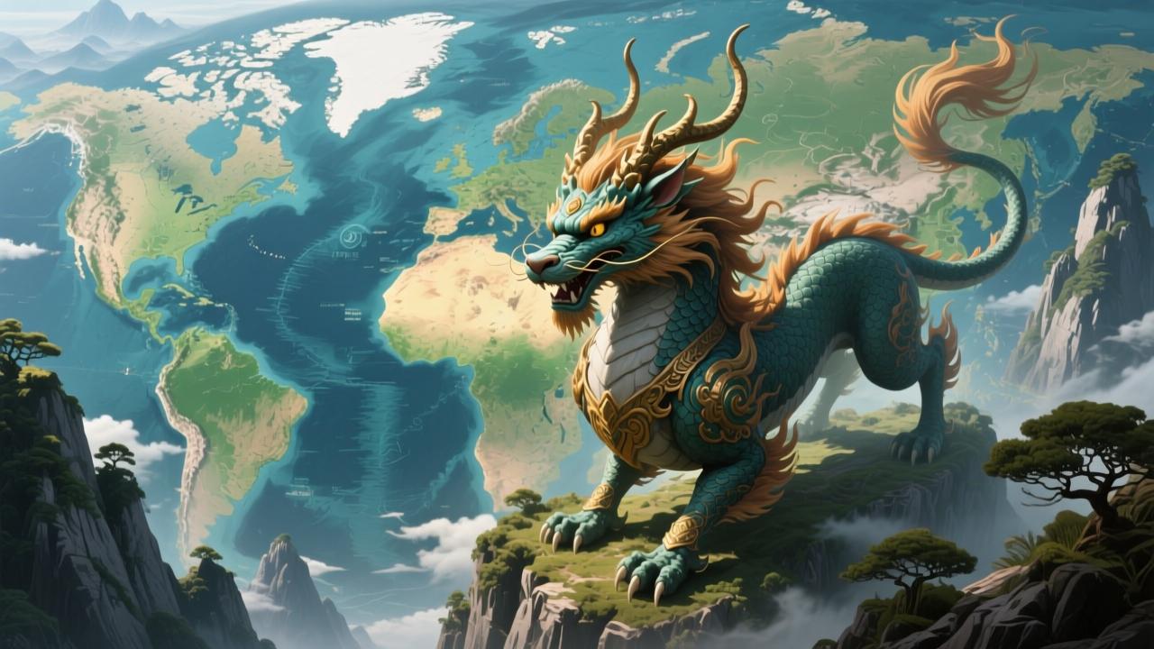 山海经南山经里的神兽与远古地理:揭秘《南山经》中的奇幻世界与文化密码 第2张 山海经南山经里的神兽与远古地理:揭秘《南山经》中的奇幻世界与文化密码 第2张